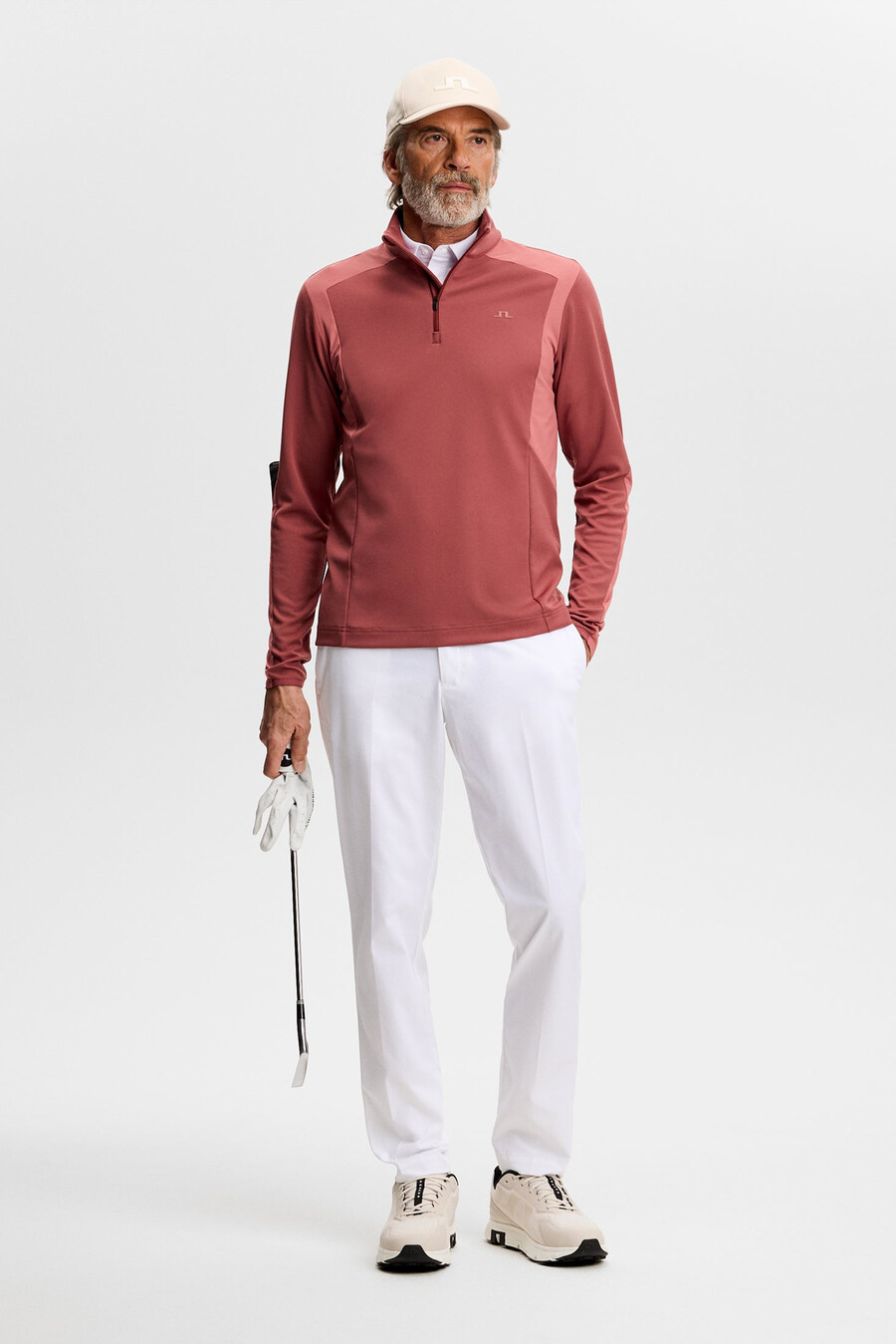 lukas quarter zip mid layer
