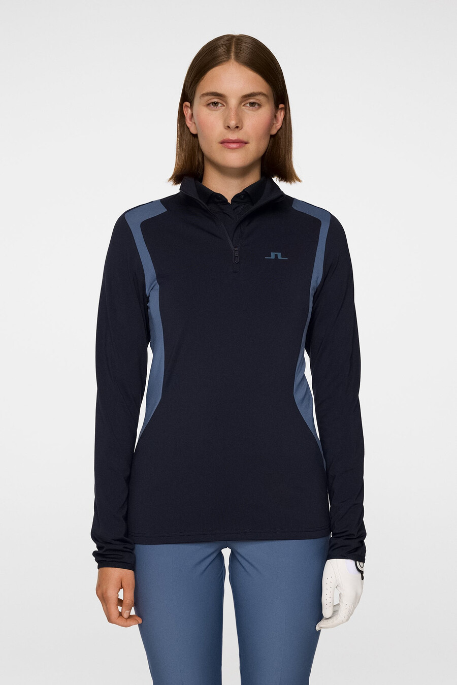 mae quarter zip mid layer