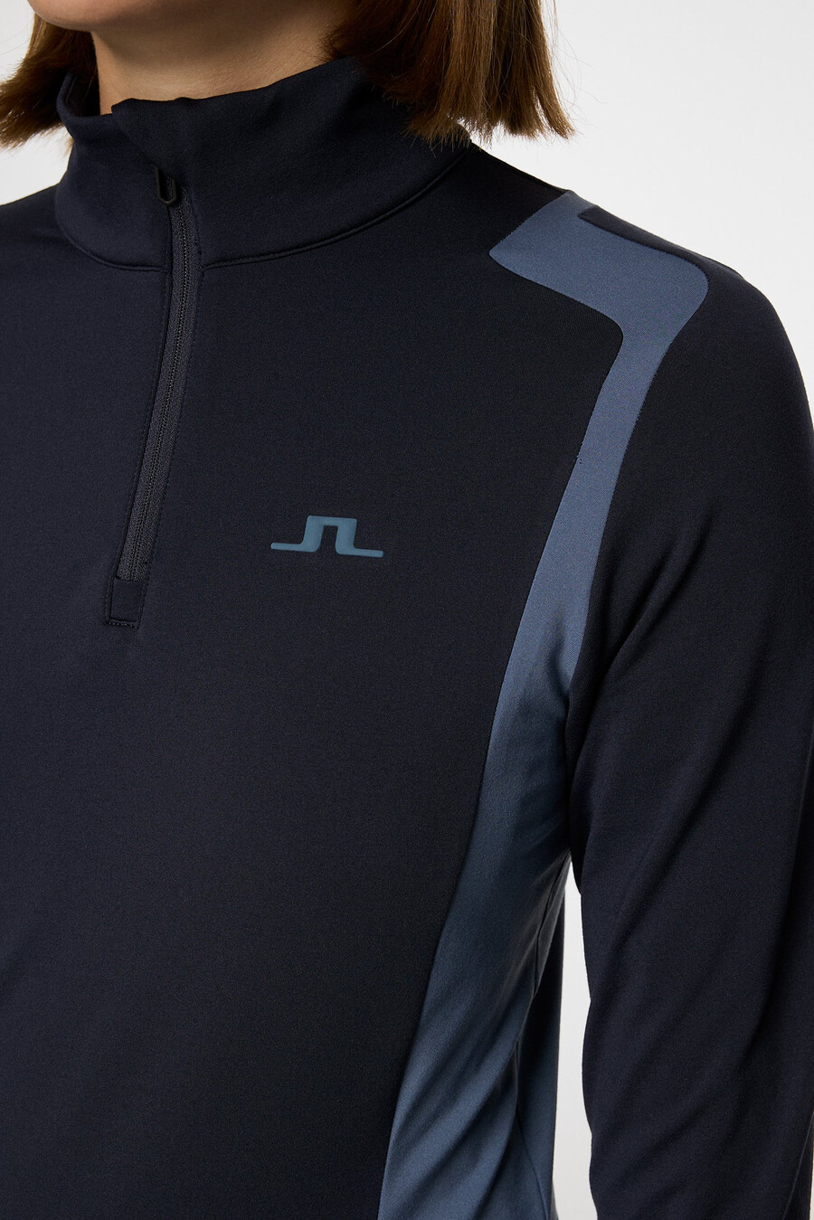 mae quarter zip mid layer
