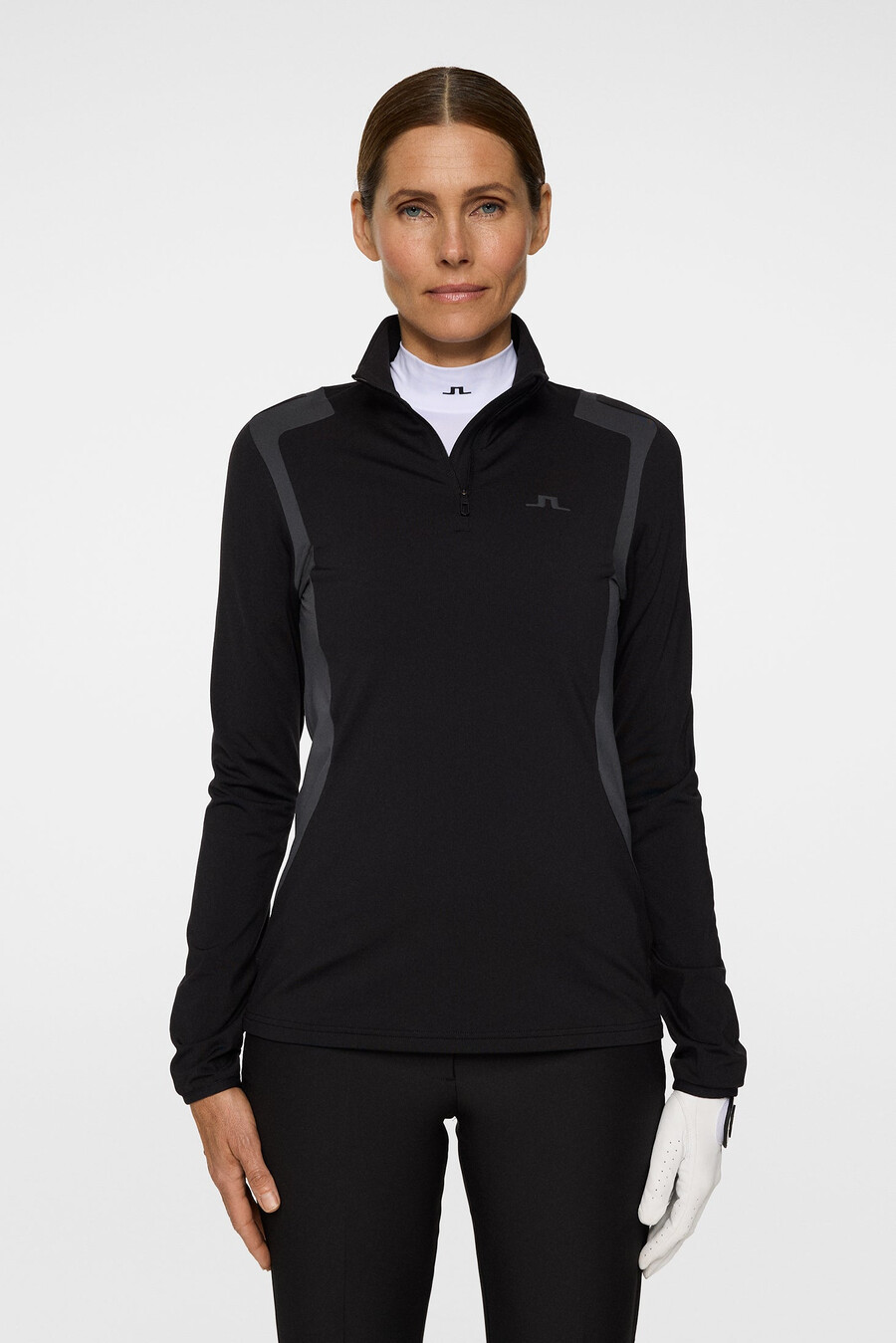 mae quarter zip mid layer
