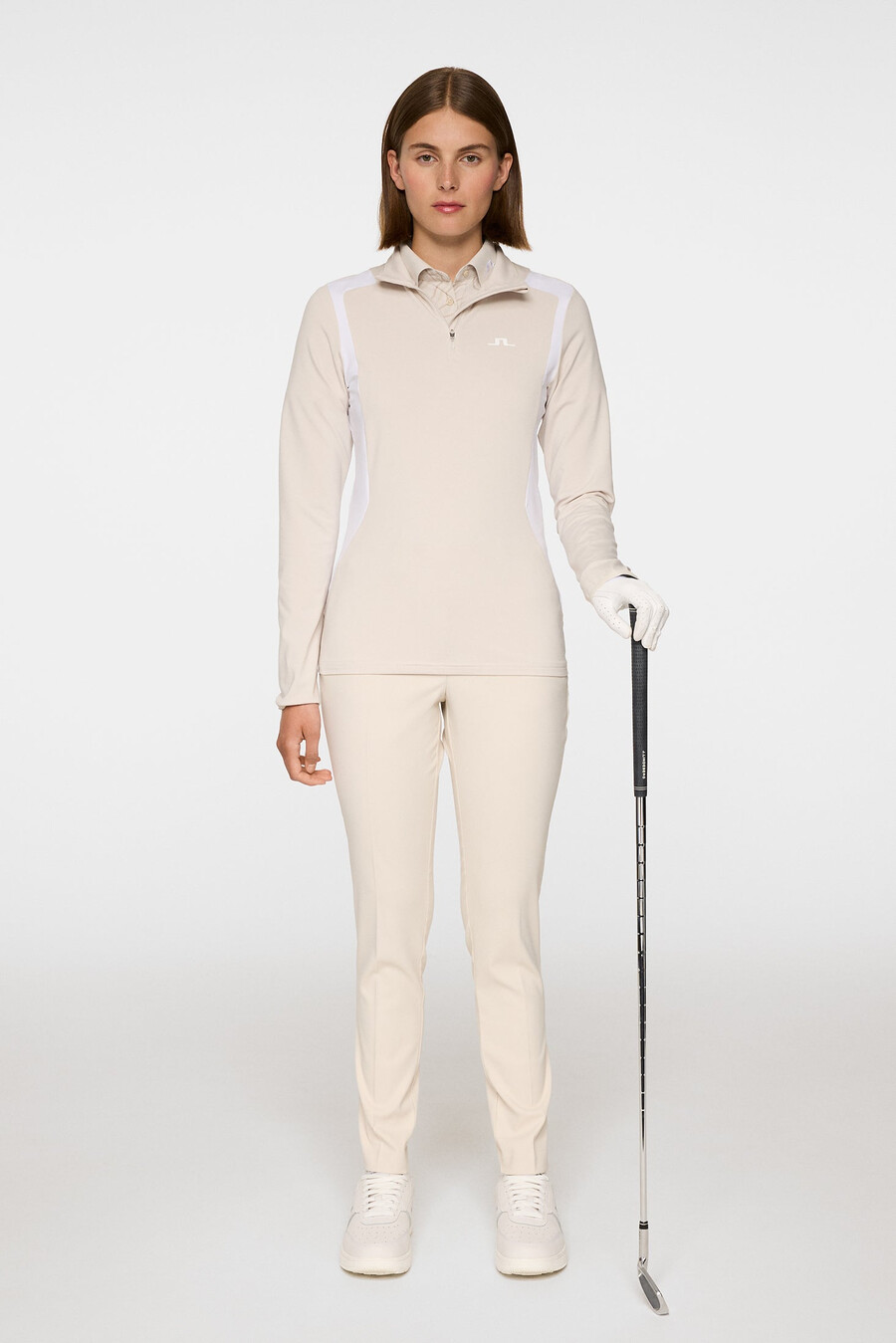 mae quarter zip mid layer