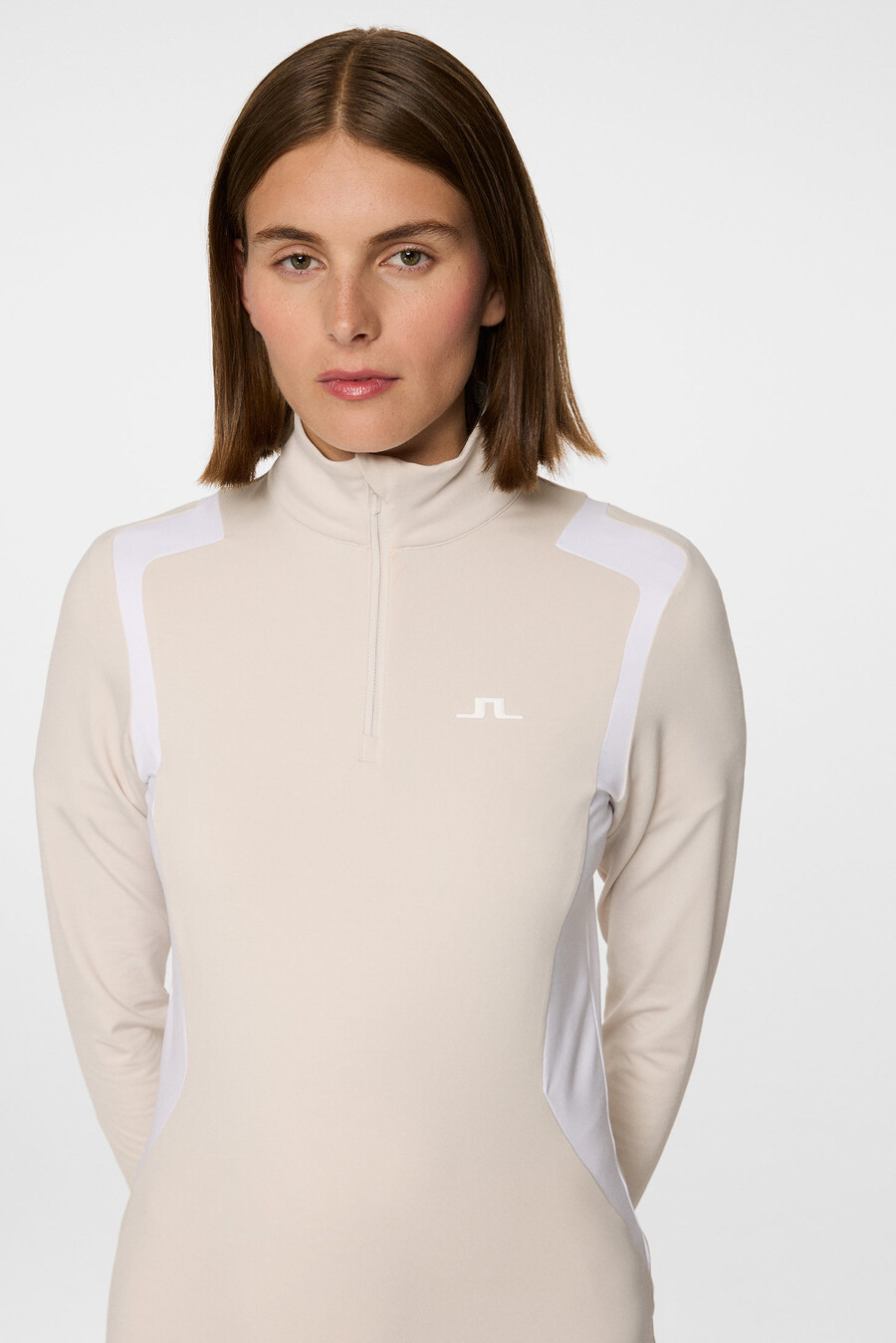 mae quarter zip mid layer