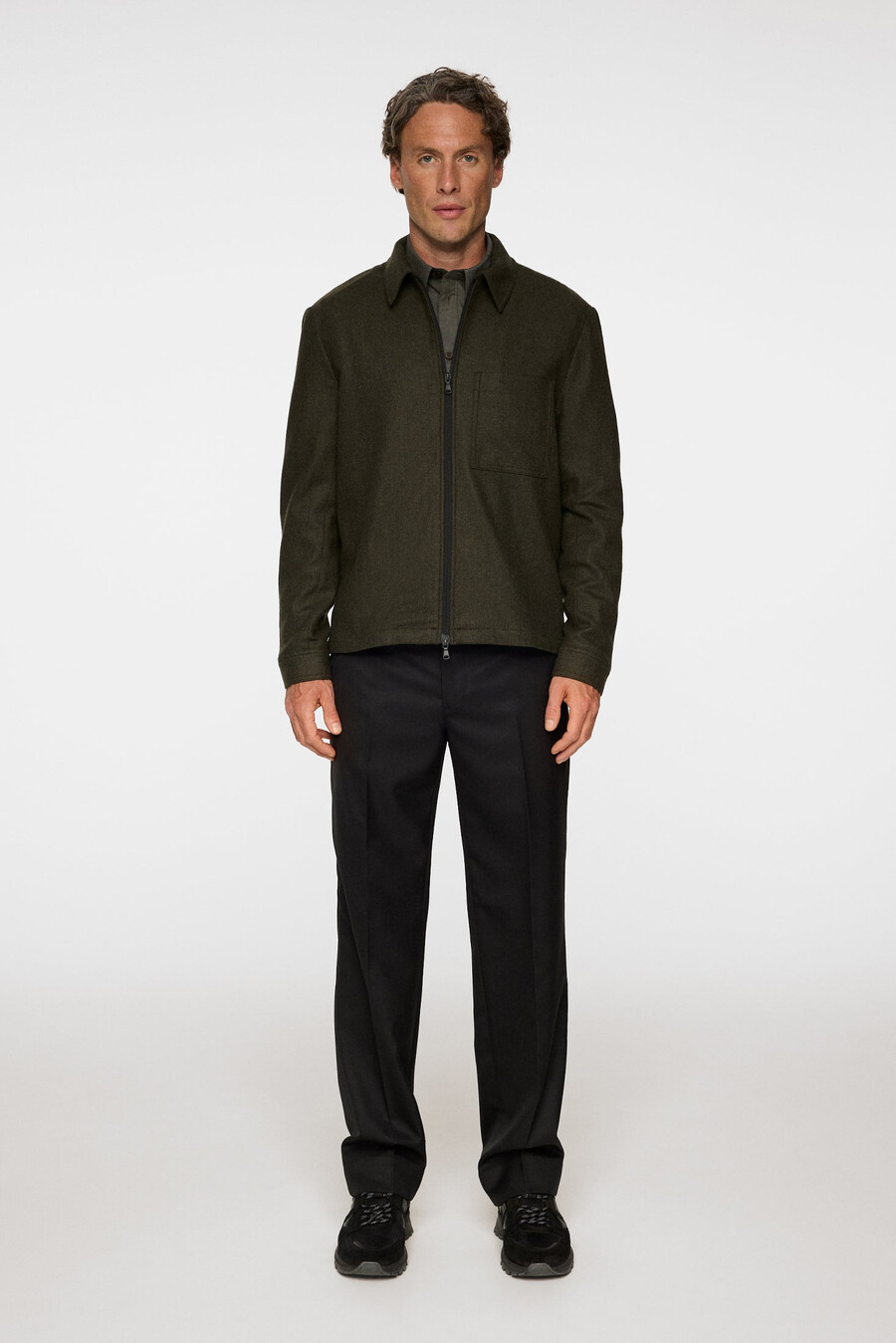 julius cash flannel overshirt