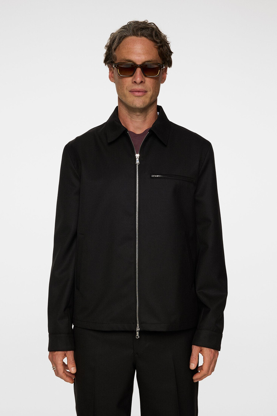 juri sharp twill jacket