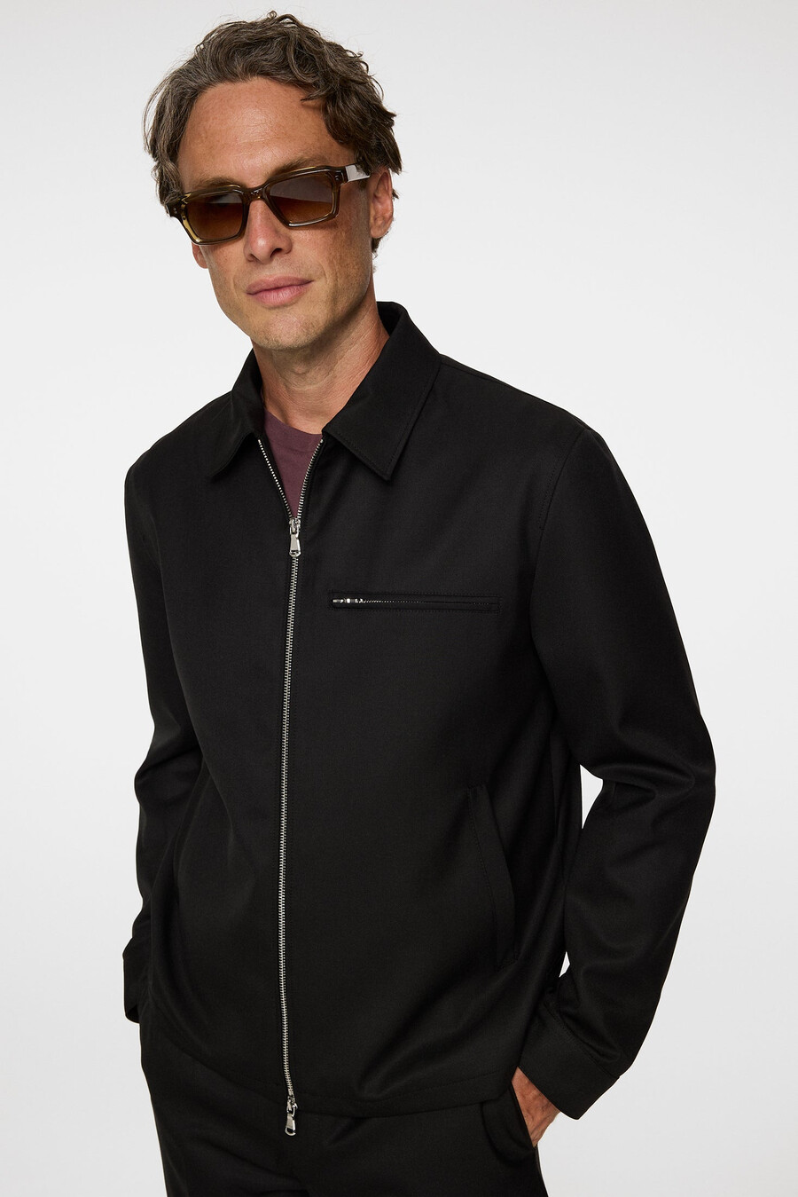 juri sharp twill jacket