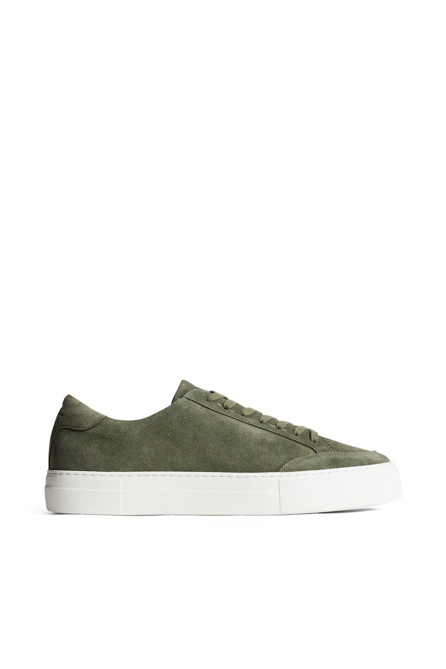 art signature suede sneaker