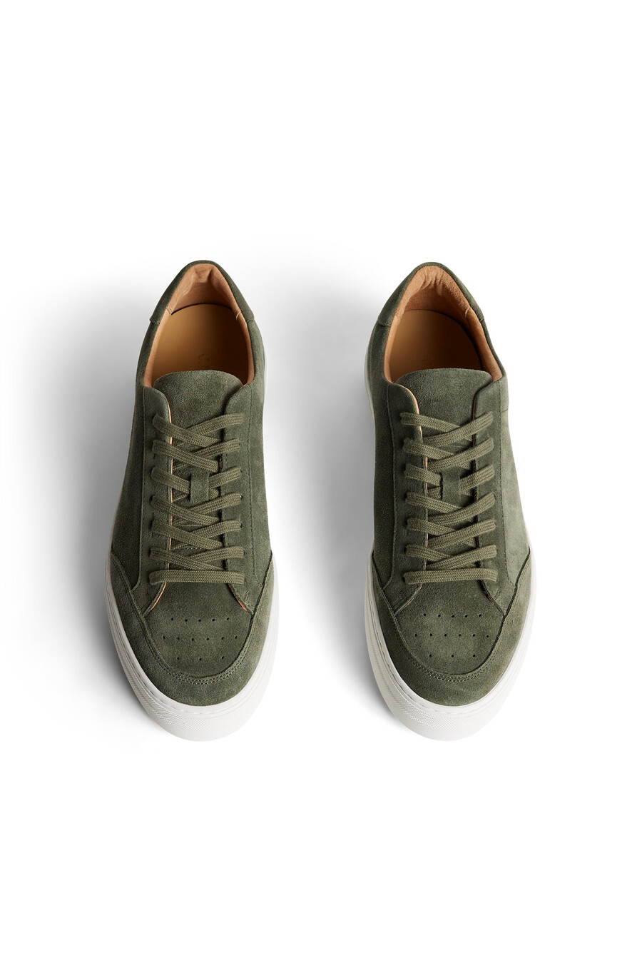 art signature suede sneaker