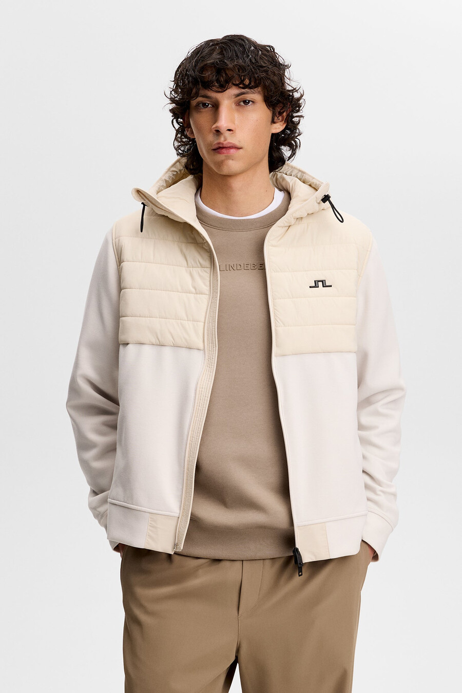 gage hybrid hood jacket