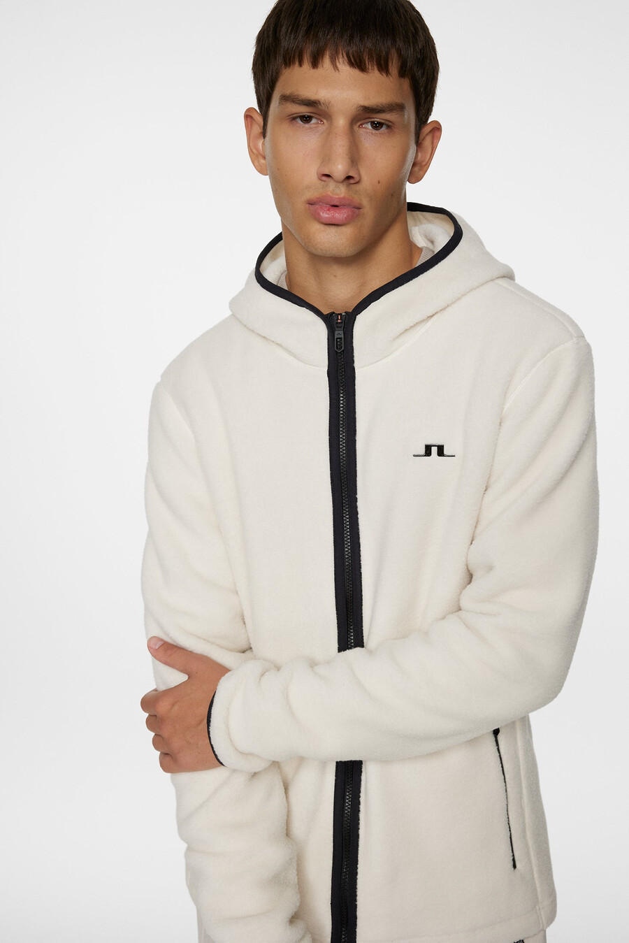 seymor fleece zip hood