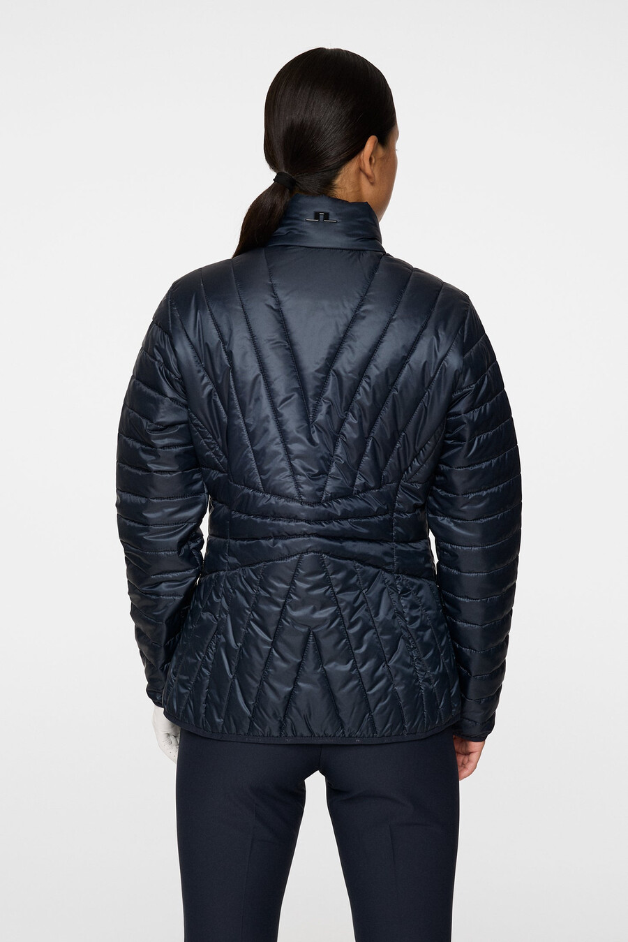 marble quilted jacket