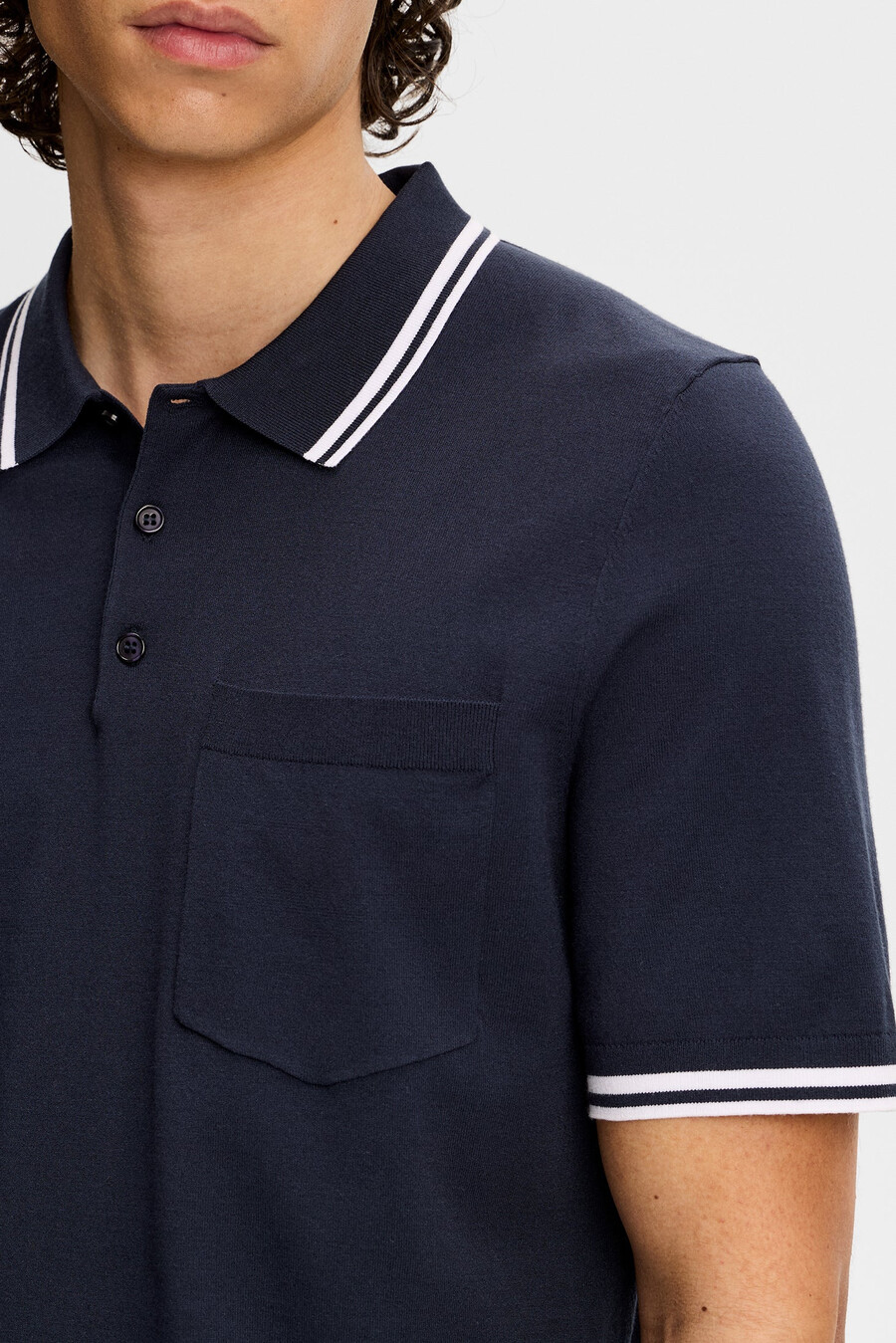 ramon knit ss polo
