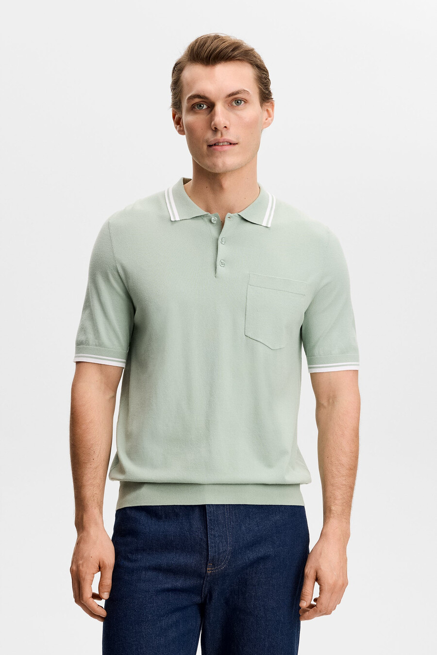 ramon knit ss polo