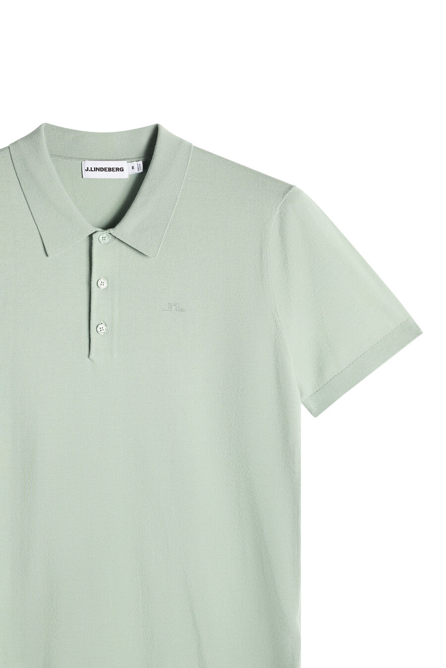 ridge knitted polo