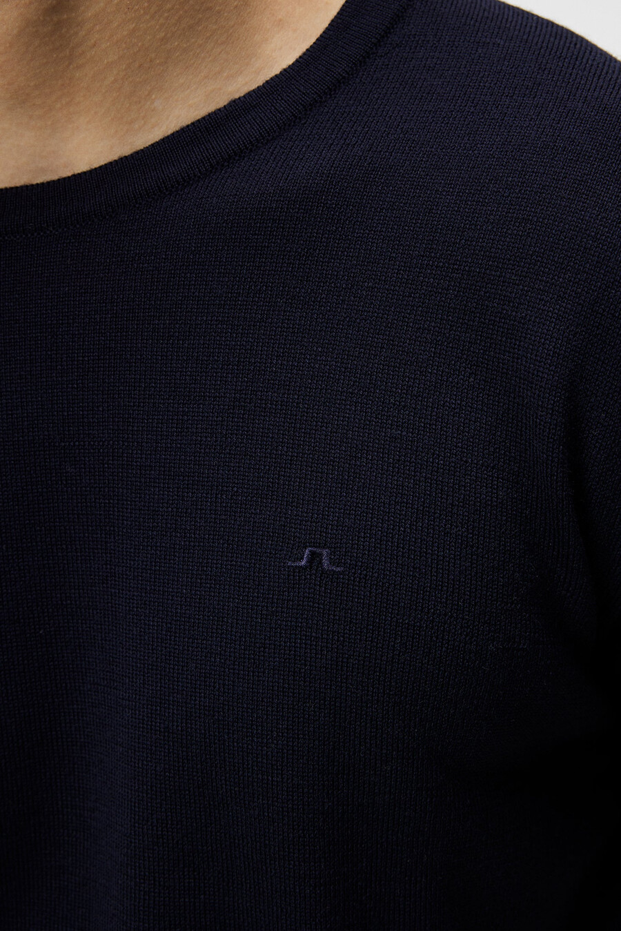 lyle merino crew neck sweater
