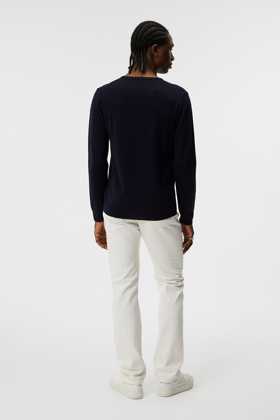 lymann merino v-neck sweater
