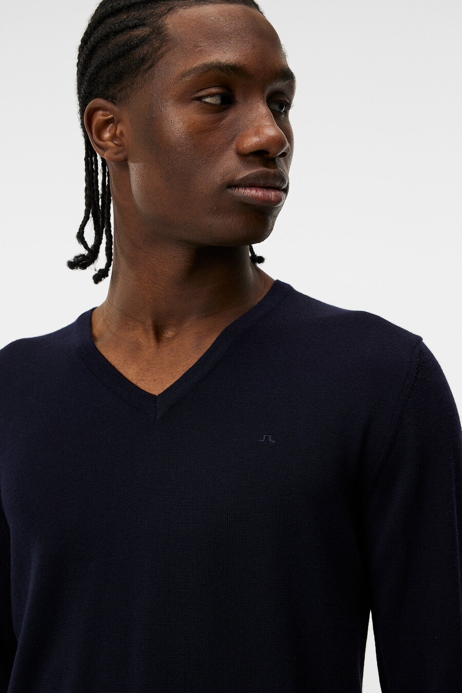 lymann merino v-neck sweater