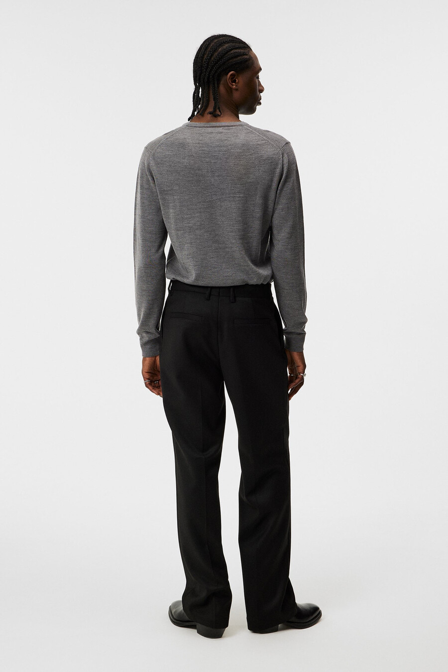 lymann merino v-neck sweater