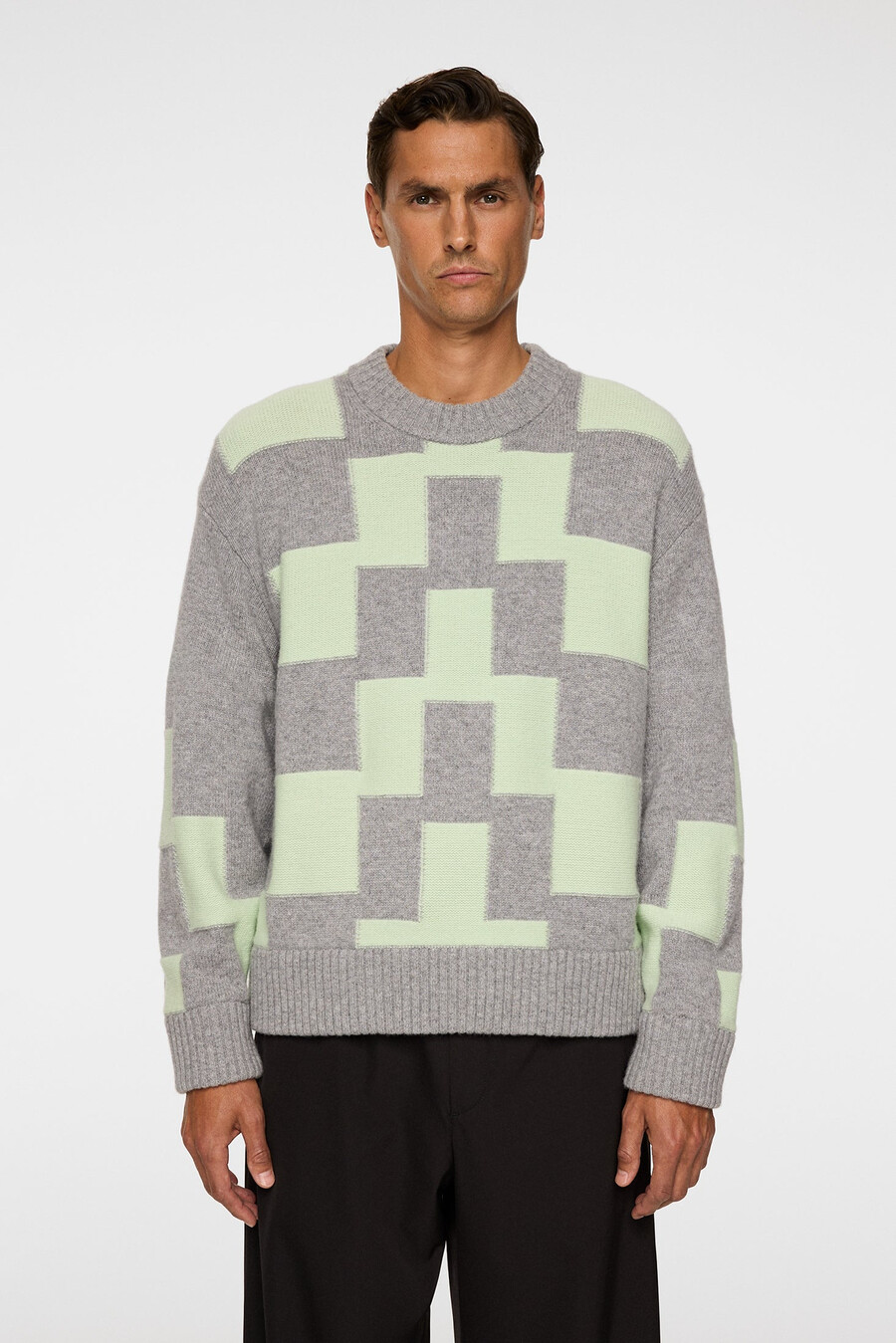gavin stacked bridge knit