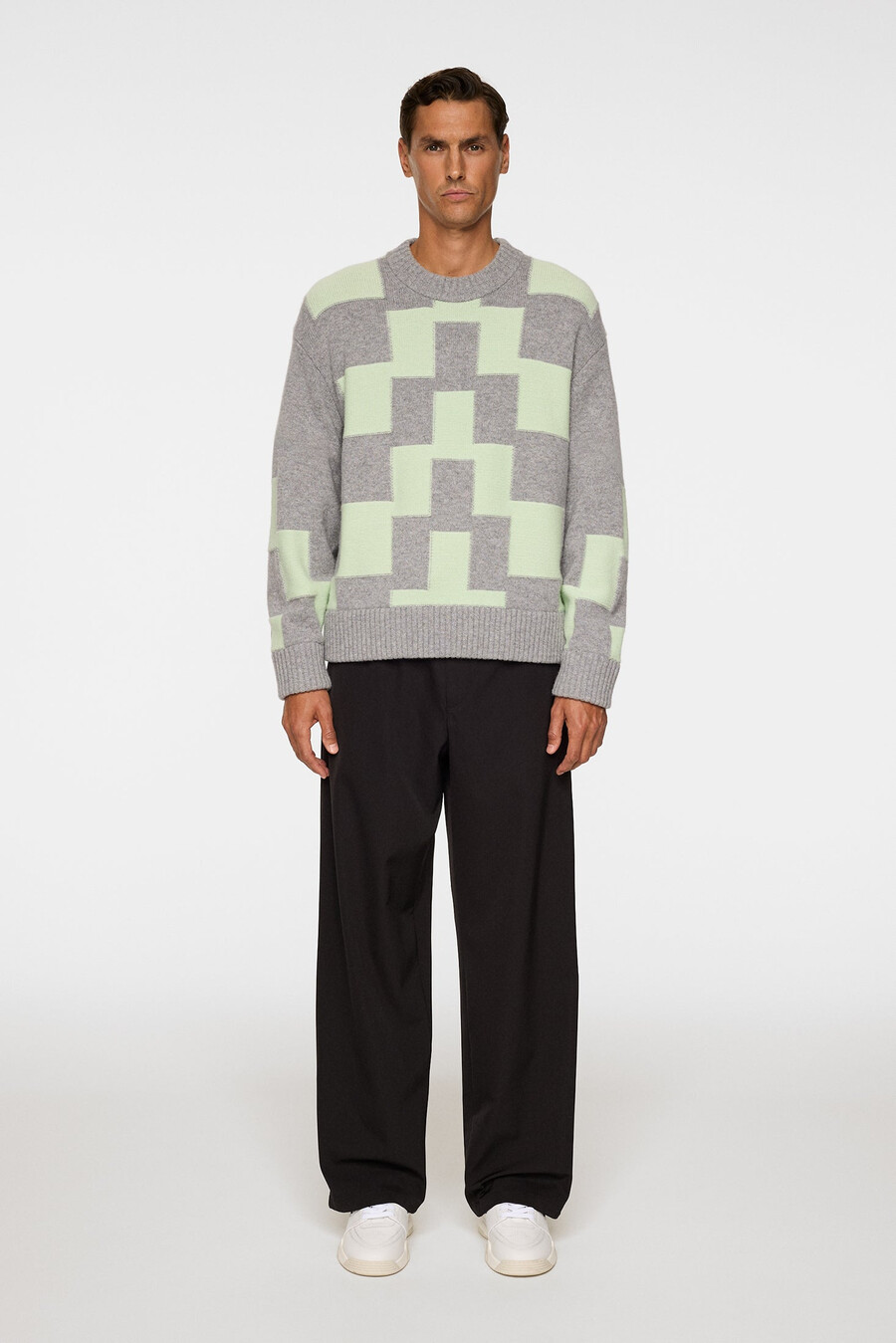 gavin stacked bridge knit