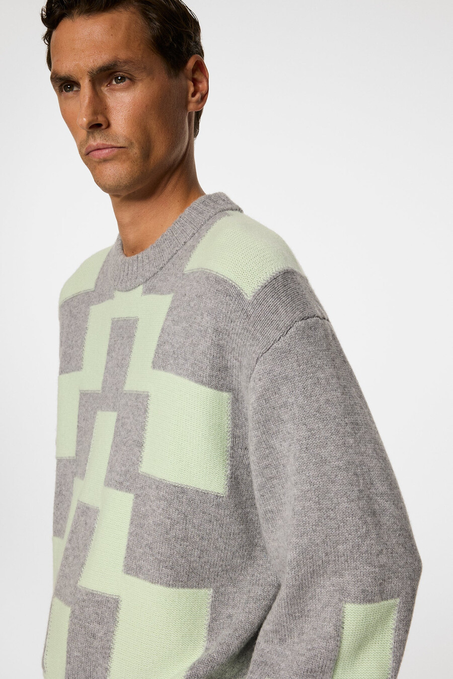 gavin stacked bridge knit