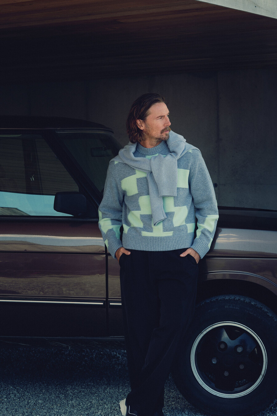gavin stacked bridge knit