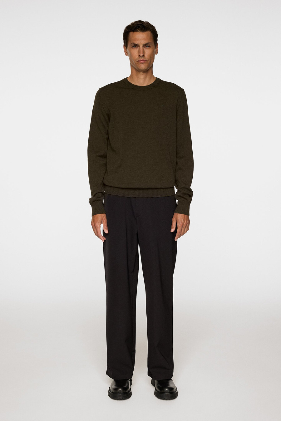 keane merino crew neck