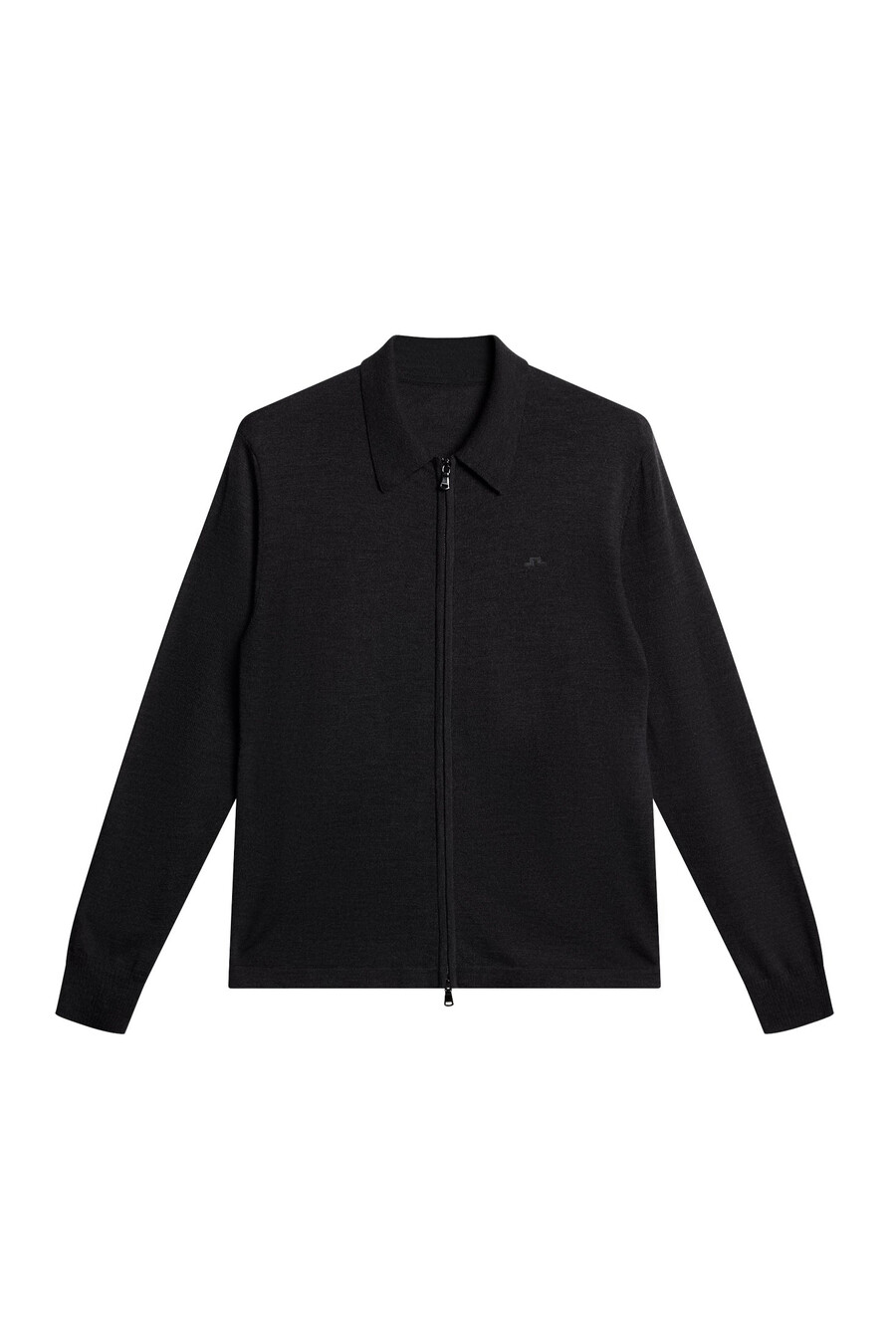 kaleb merino zip cardigan