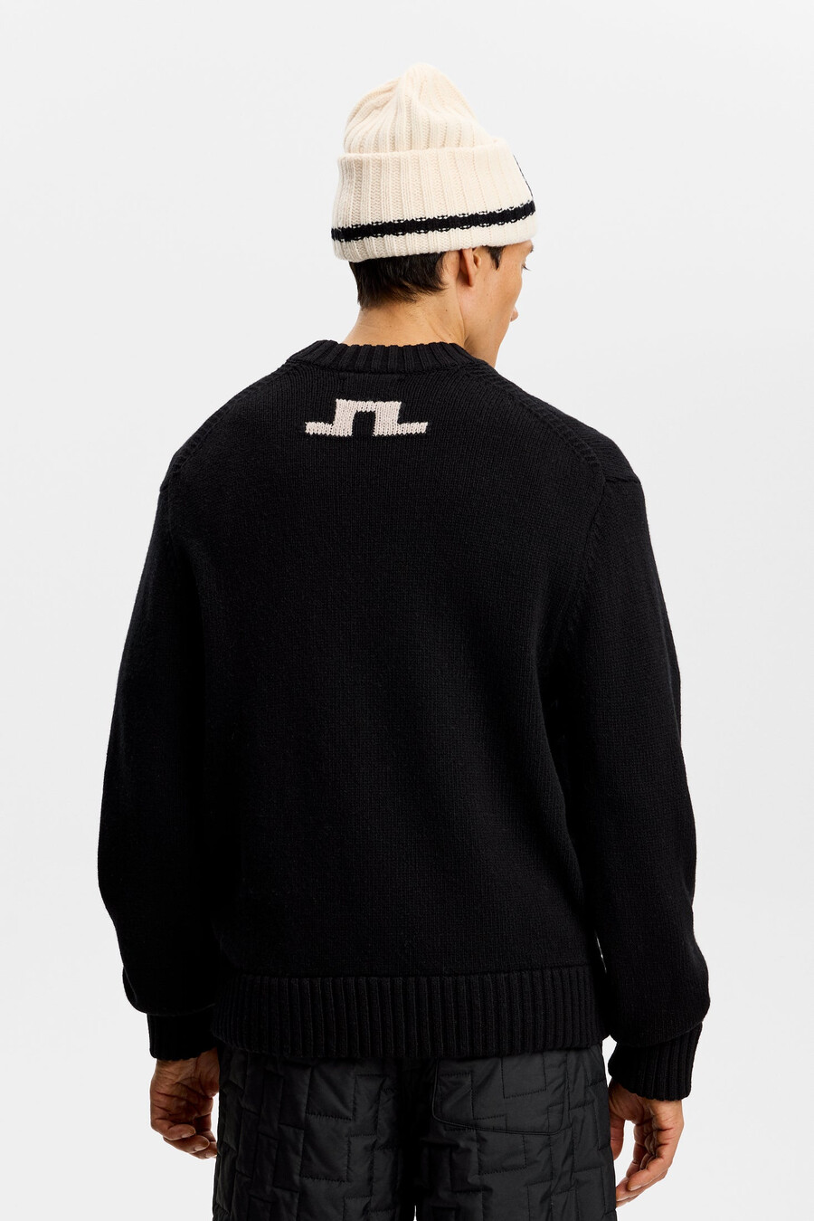 fabian graphic knit sweater