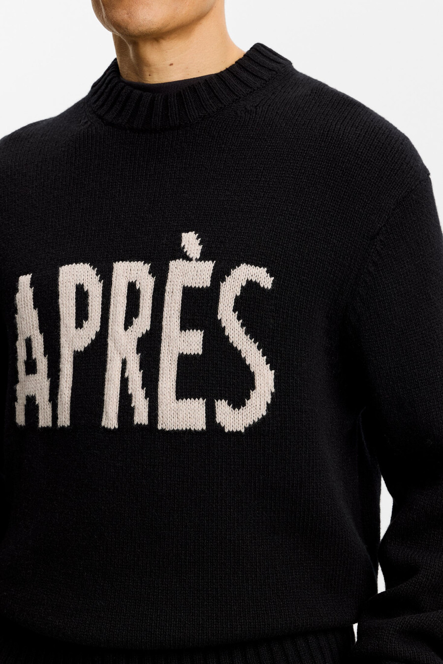 fabian graphic knit sweater