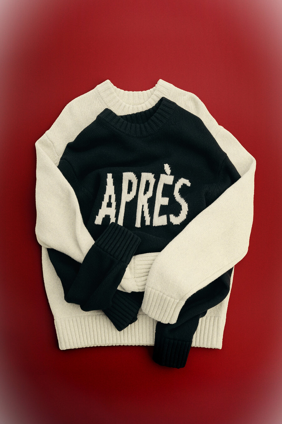 fabian graphic knit sweater