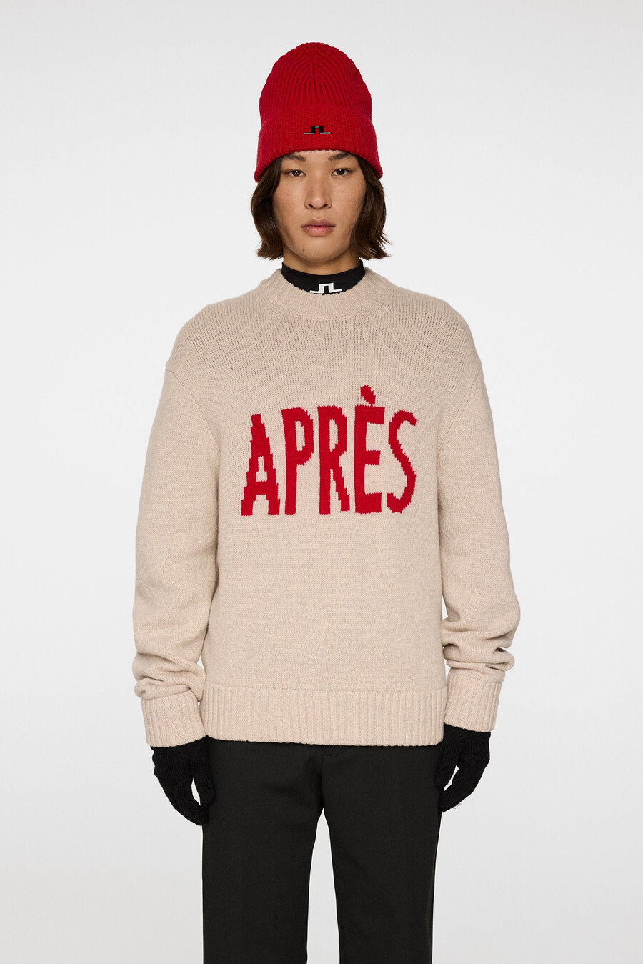 fabian graphic knit sweater