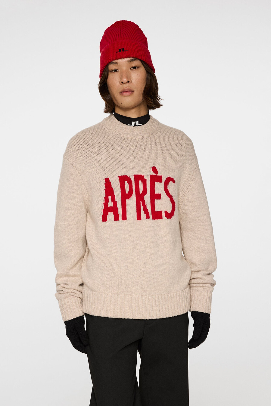 fabian graphic knit sweater