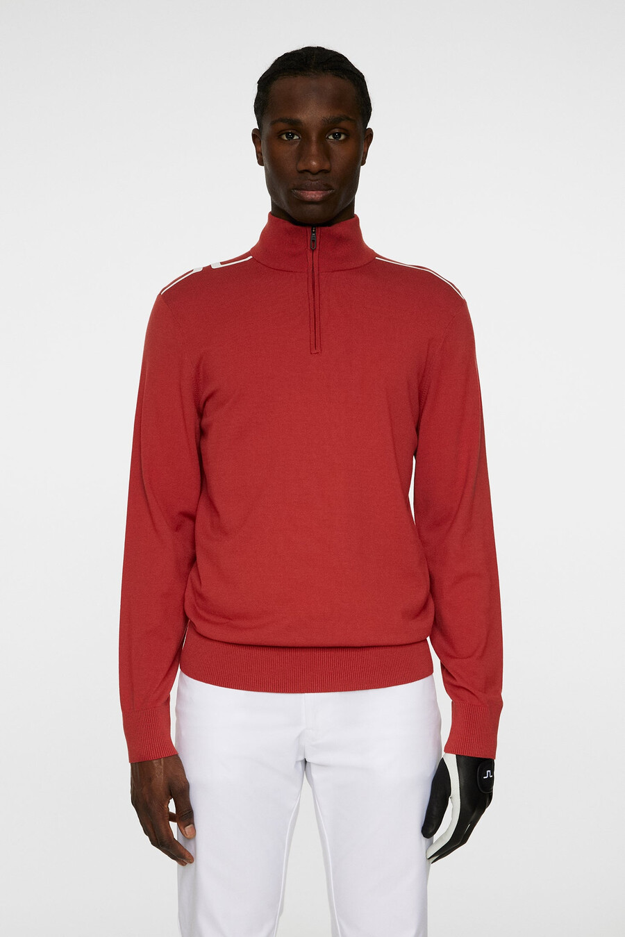 mac knitted zip sweater