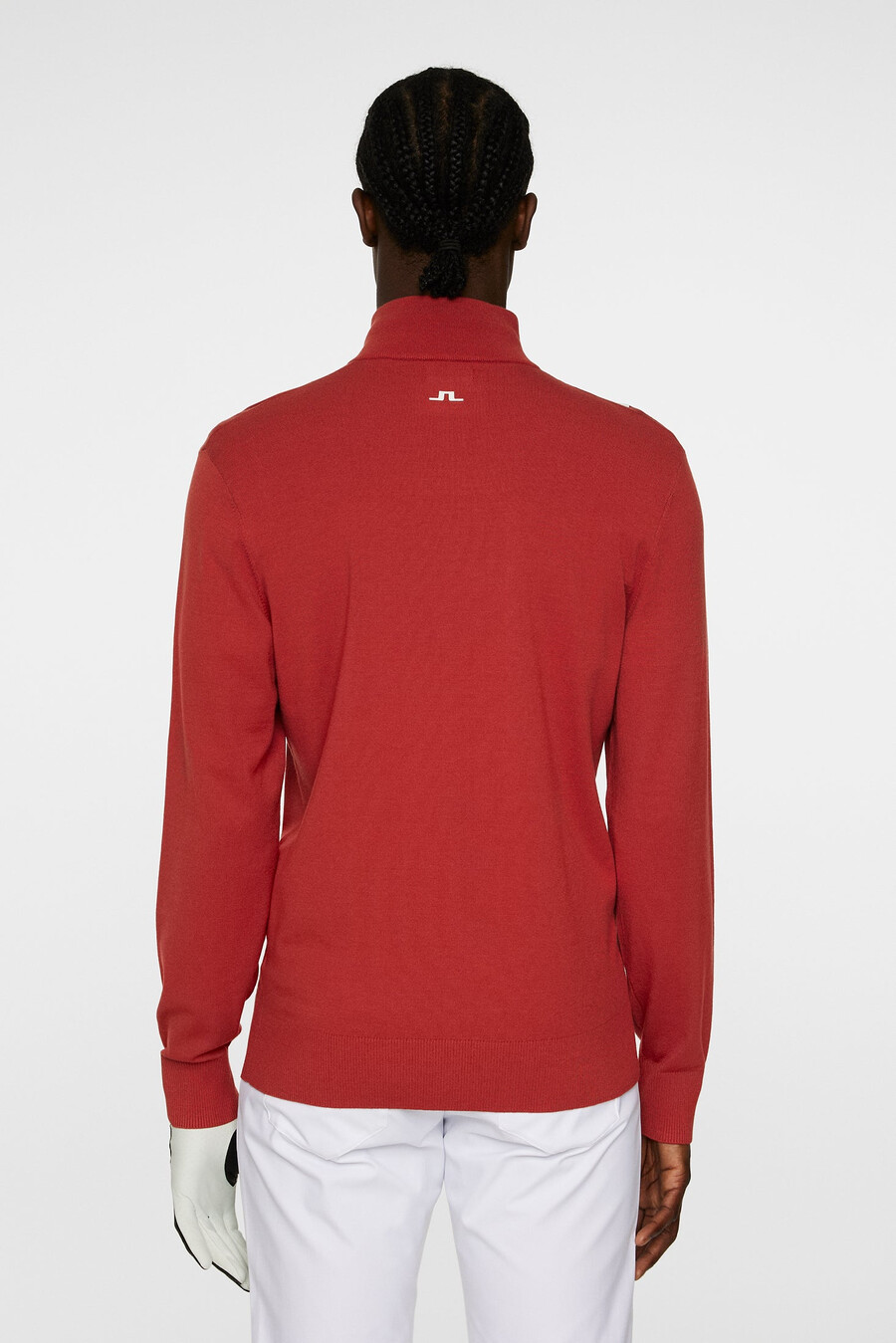 mac knitted zip sweater