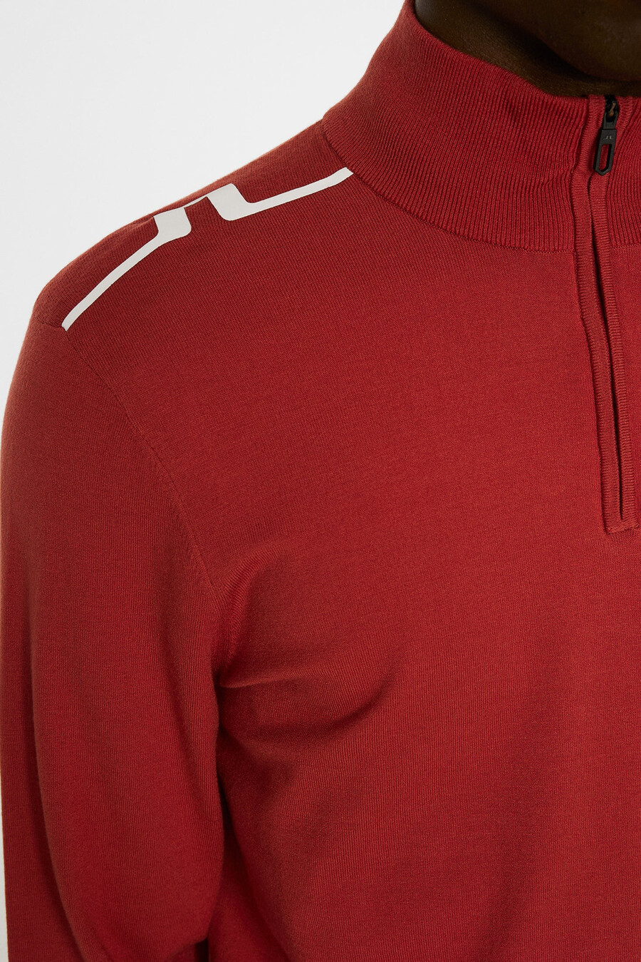 mac knitted zip sweater