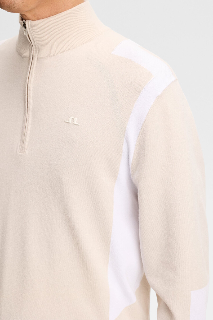 kendrick knitted zip sweater