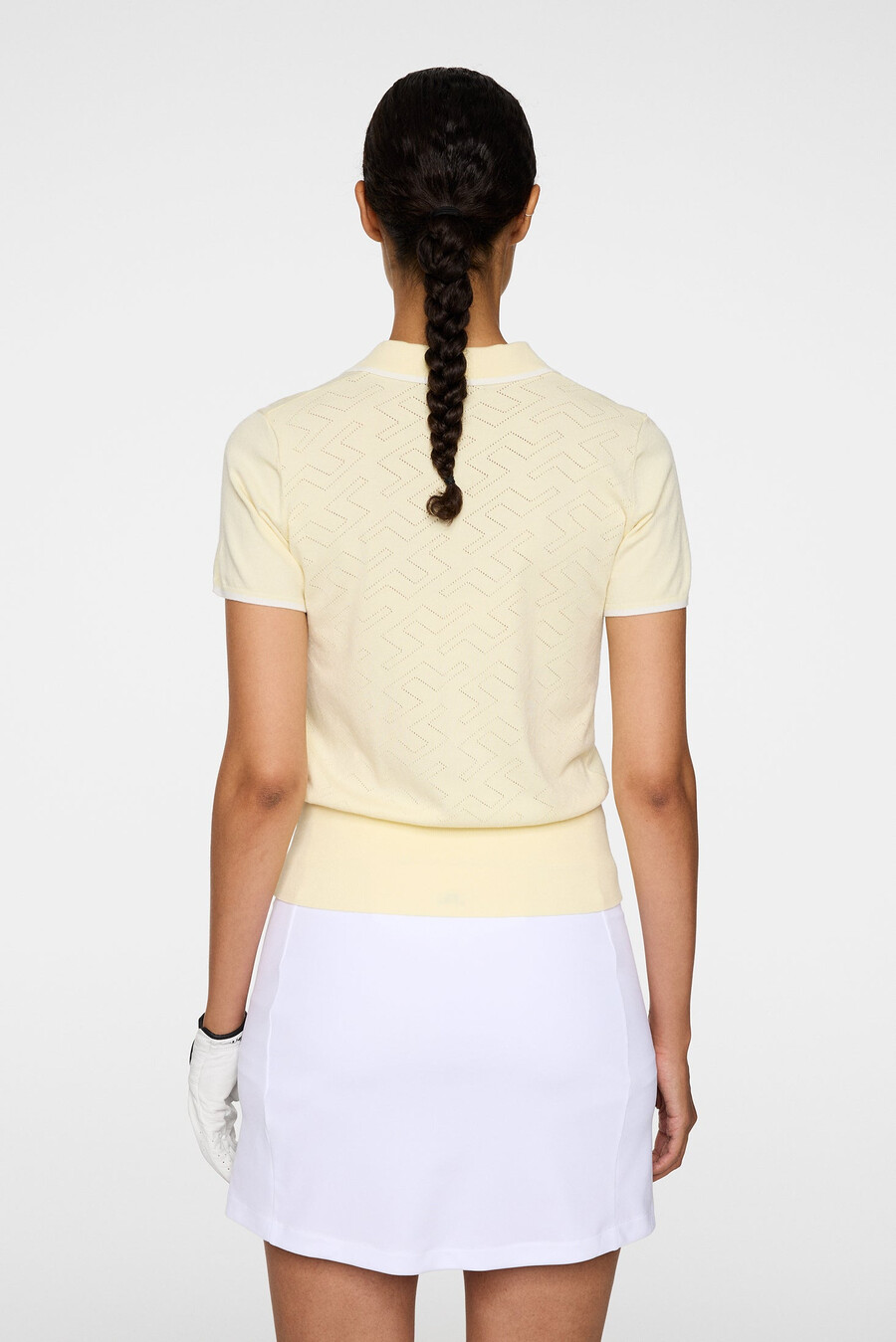 malva knitted polo shirt