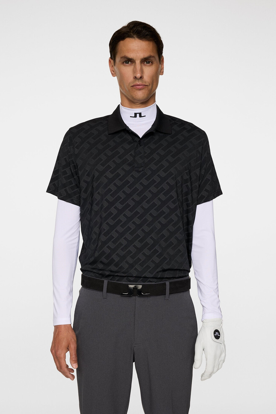 bison jacquard polo