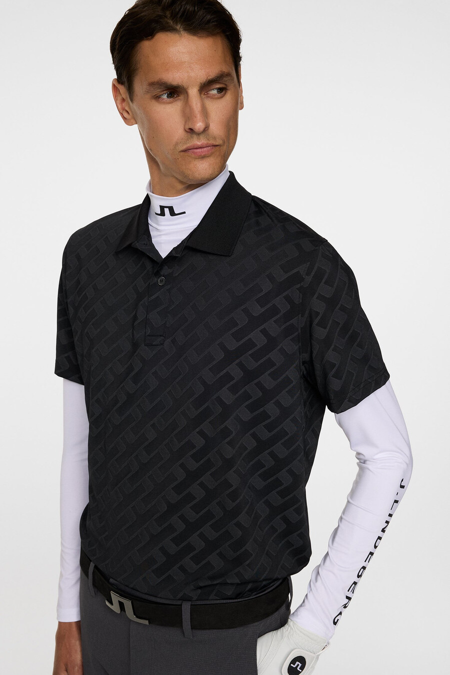 bison jacquard polo