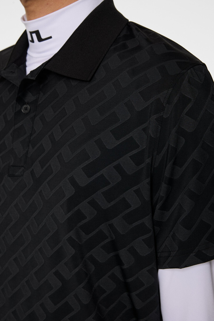 bison jacquard polo