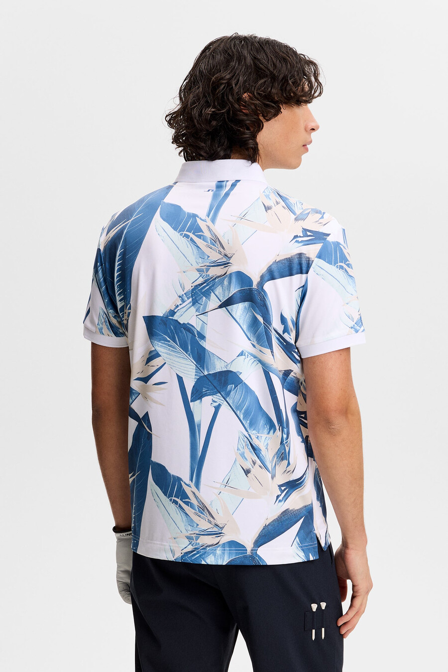 tour tech print polo