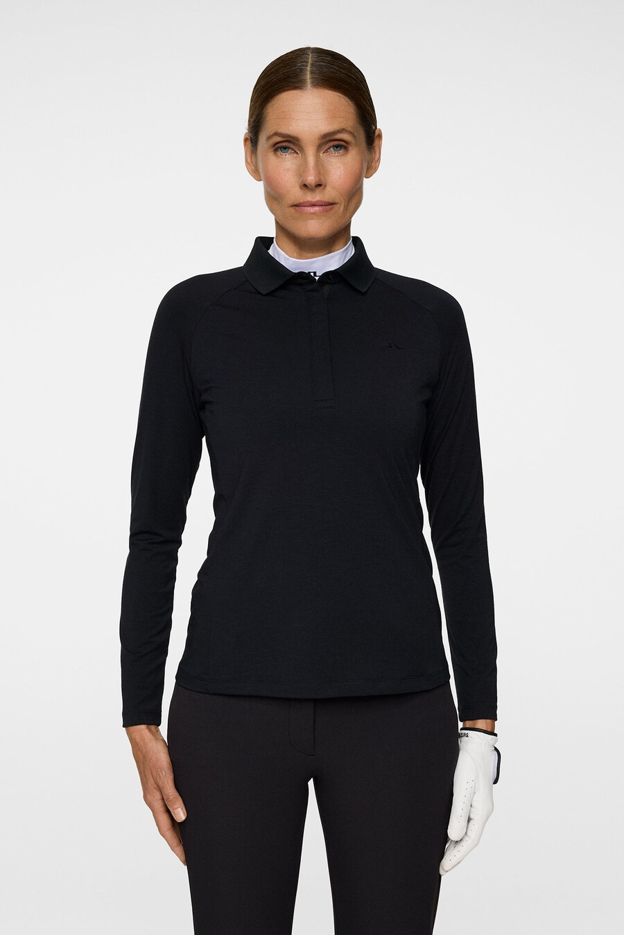 flor long sleeve polo