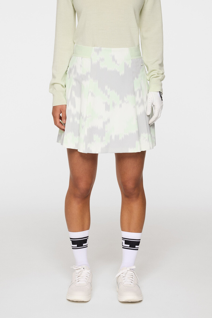 alesia print skirt