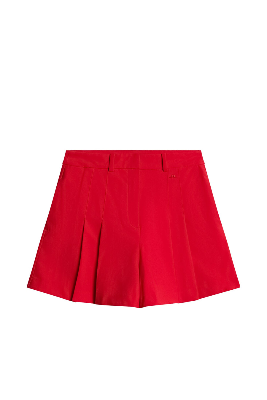 arella pleated shorts
