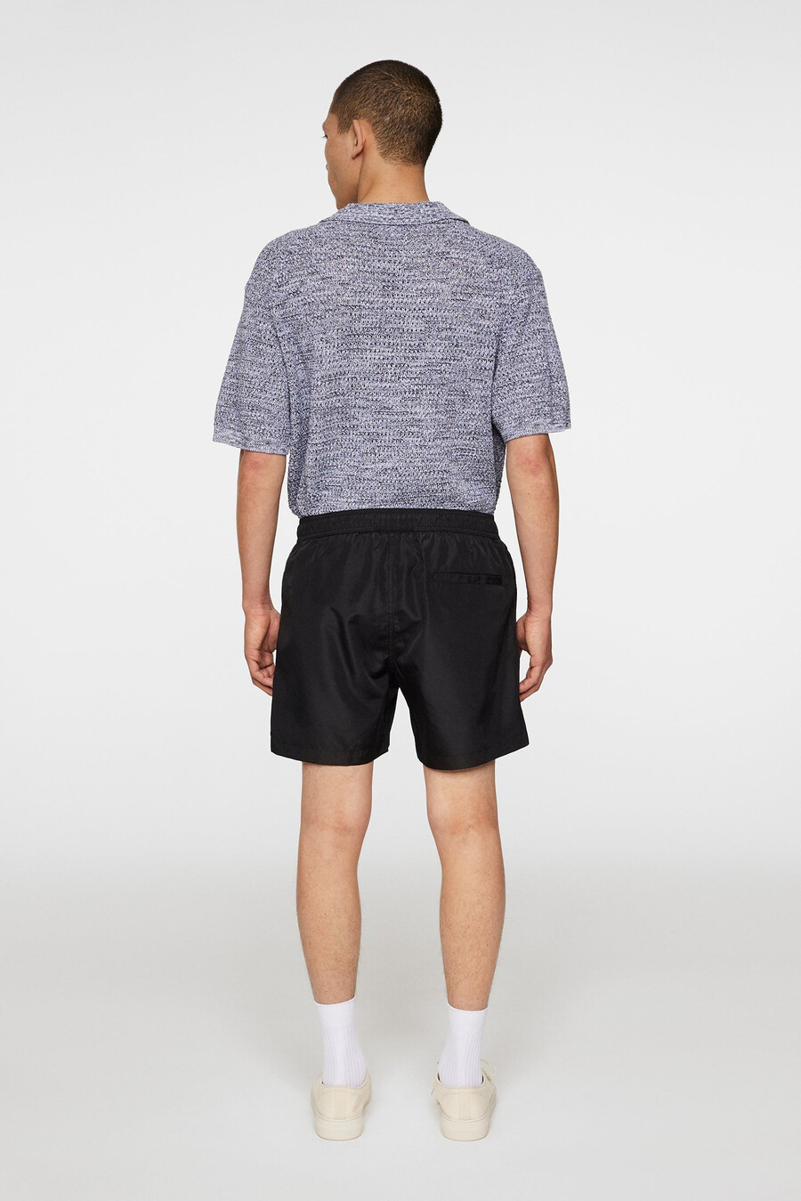 banks solid swim trunks