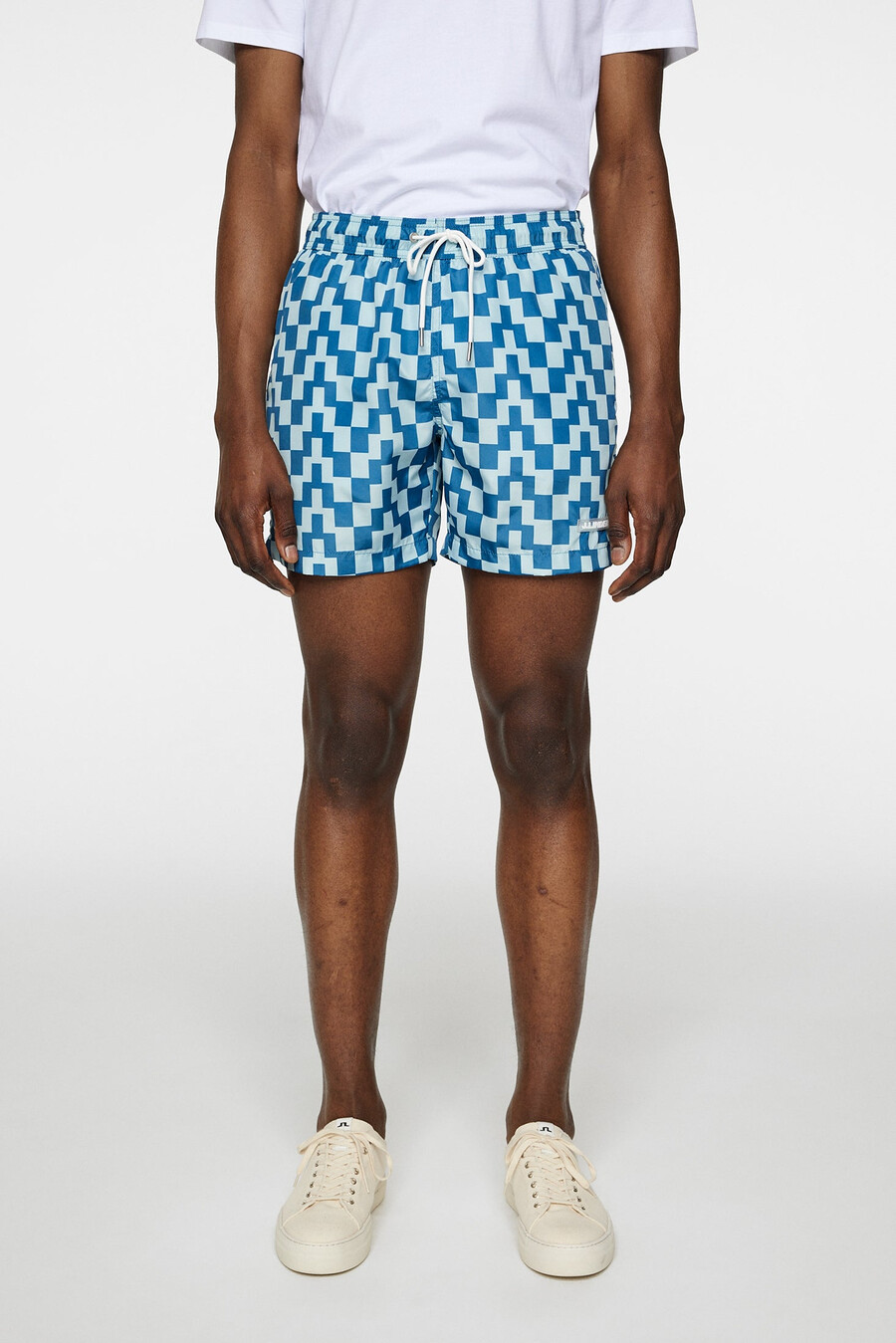 banks bridge stack swim trunks