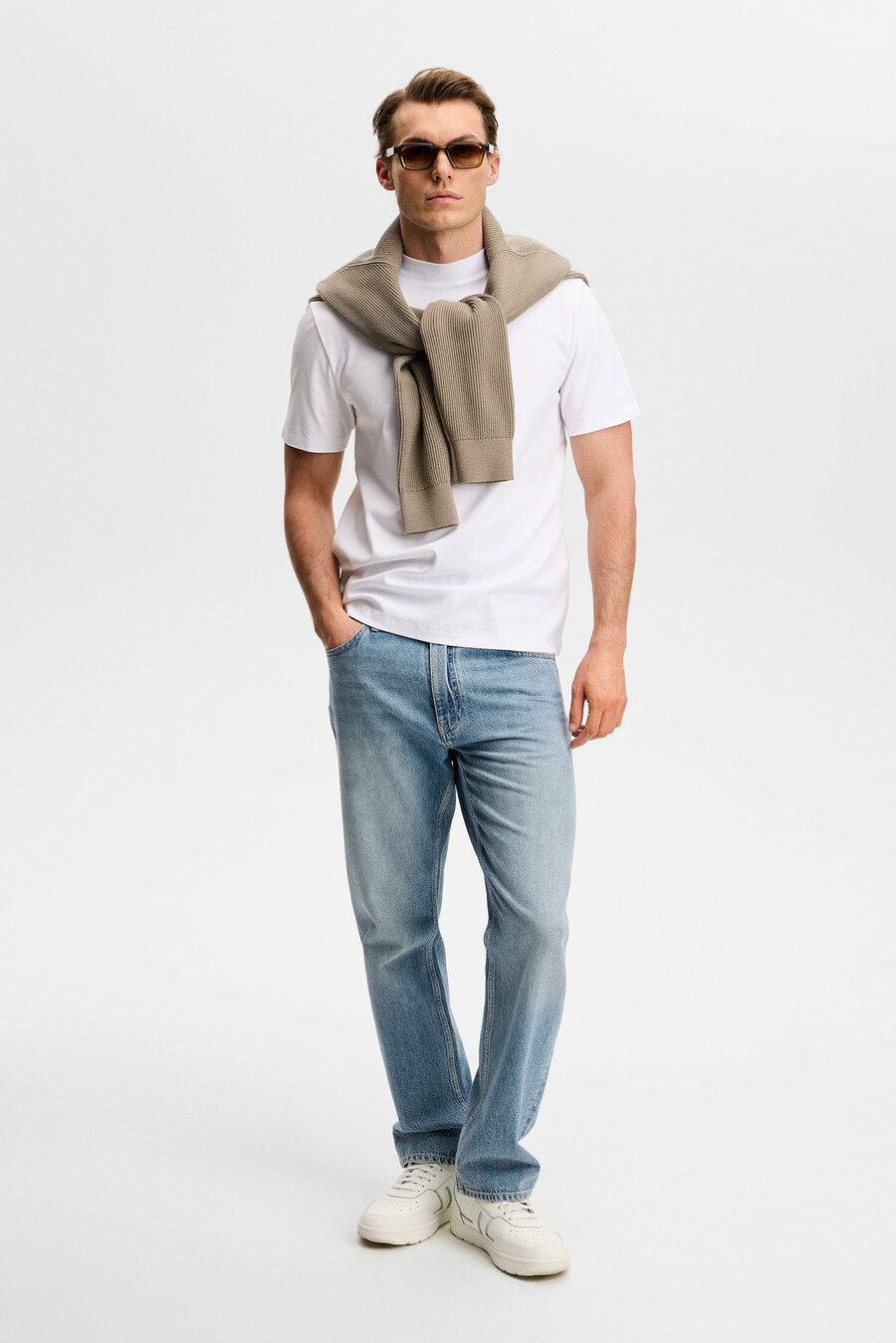 ace mock neck t-shirt