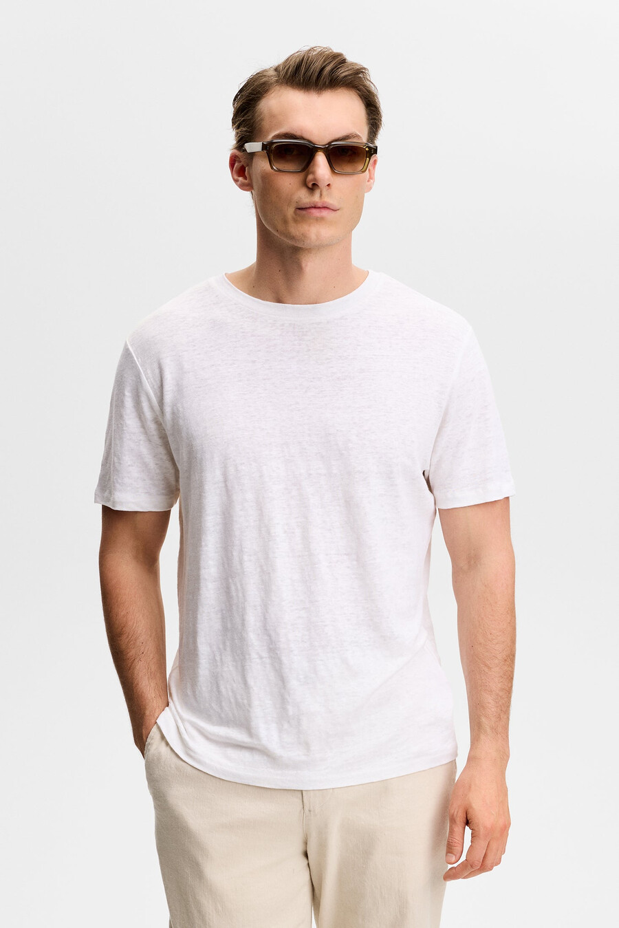 coma linen tee