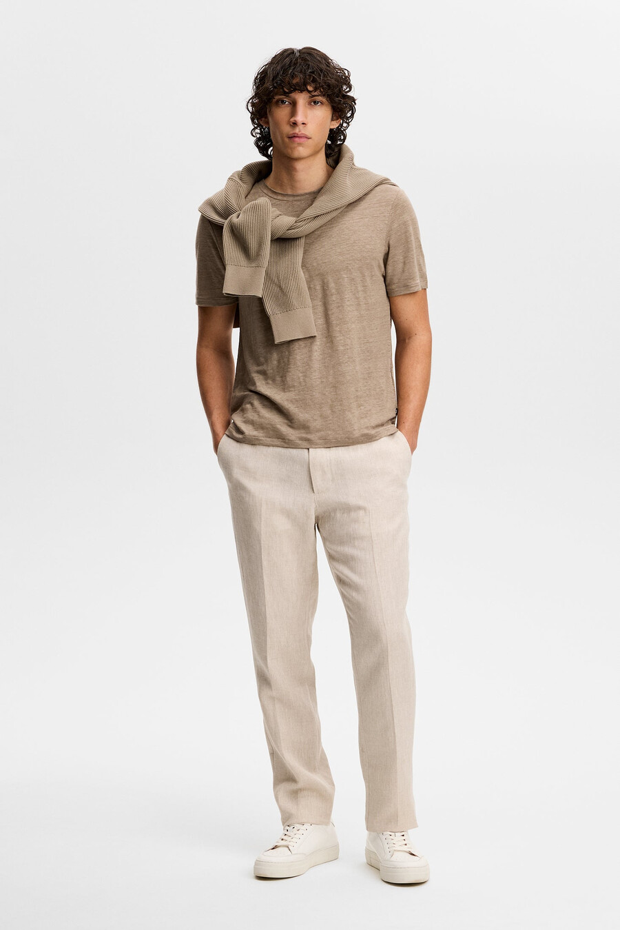 coma linen tee