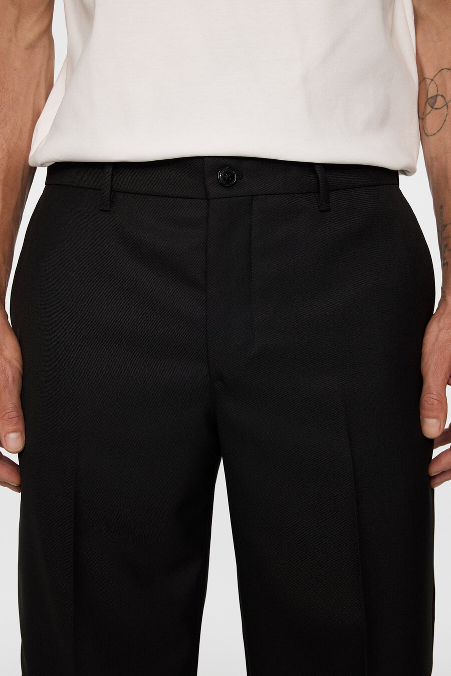 gabi sharp twill pants